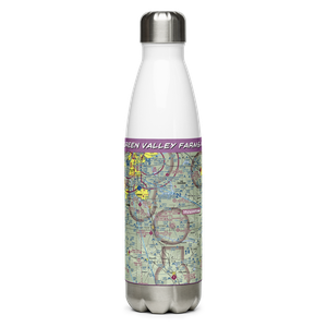 Green Valley Farms Airport (OK64) VFR Sectional Water Bottle