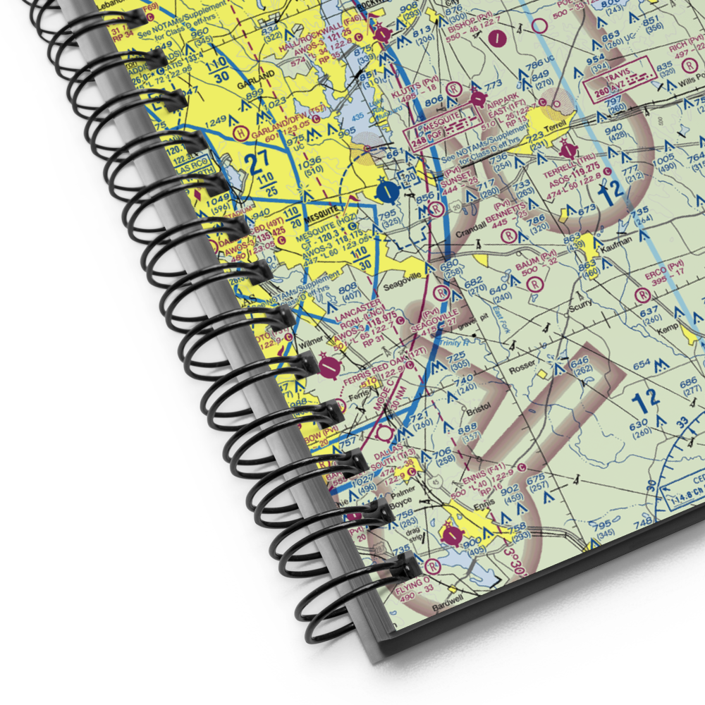 Flying 'T' Ranch Airport (18TX) VFR Sectional Notebook 