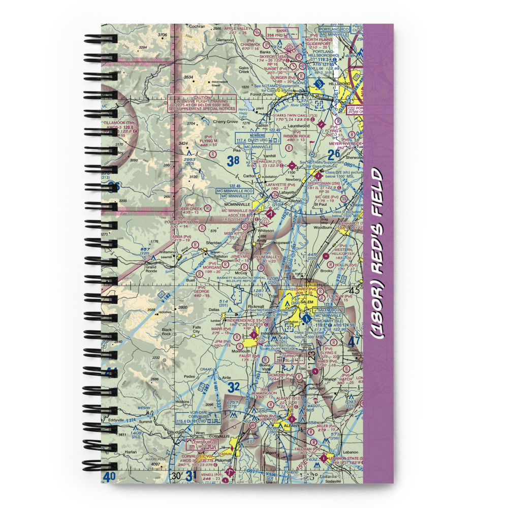 Red's Field (18OR) VFR Sectional Notebook 