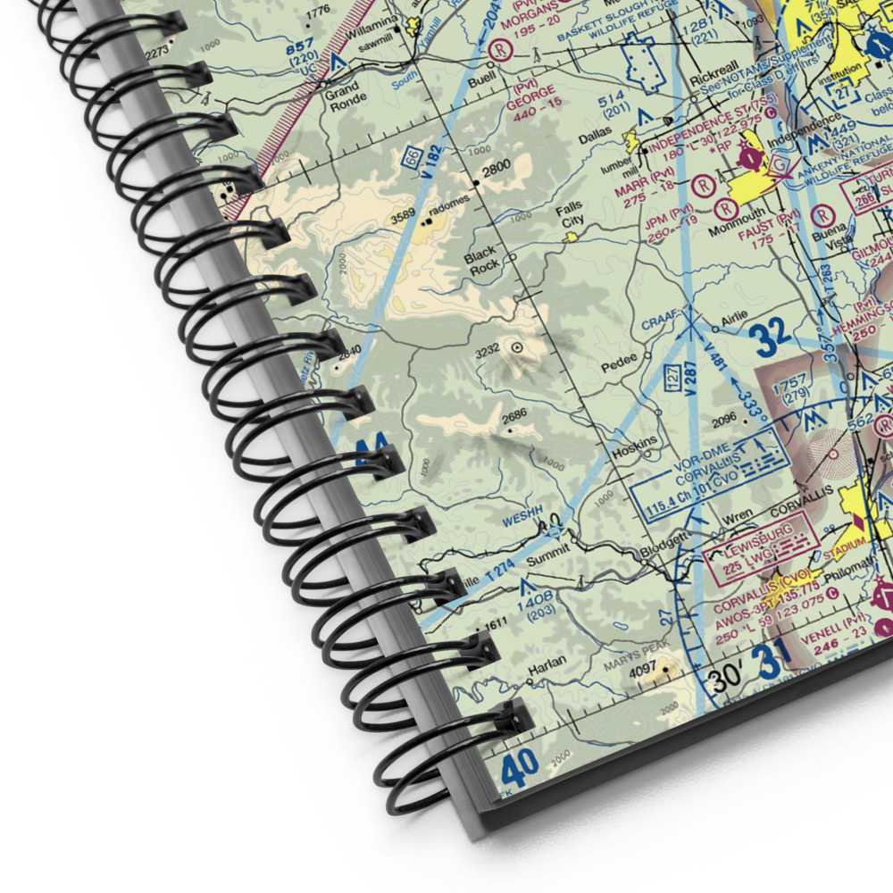 Red's Field (18OR) VFR Sectional Notebook 