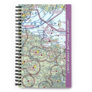 Boggy Bottoms Airport (18OI) VFR Sectional Notebook