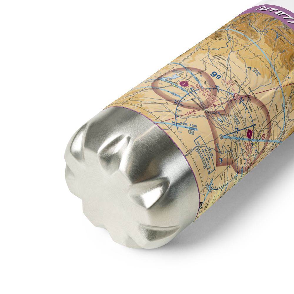 CCR Field (UT27) VFR Sectional Water Bottle 