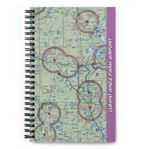 Hines Farm Airport (18MN) VFR Sectional Notebook