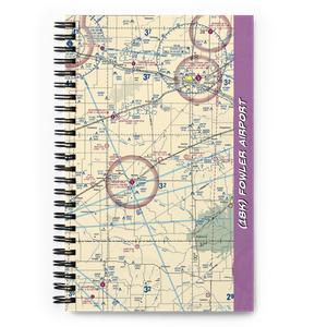 Fowler Airport (18K) VFR Sectional Notebook