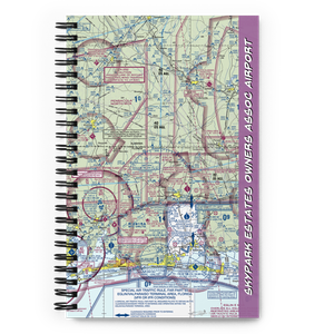Skypark Estates Owners Assoc Airport (18FD) VFR Sectional Notebook