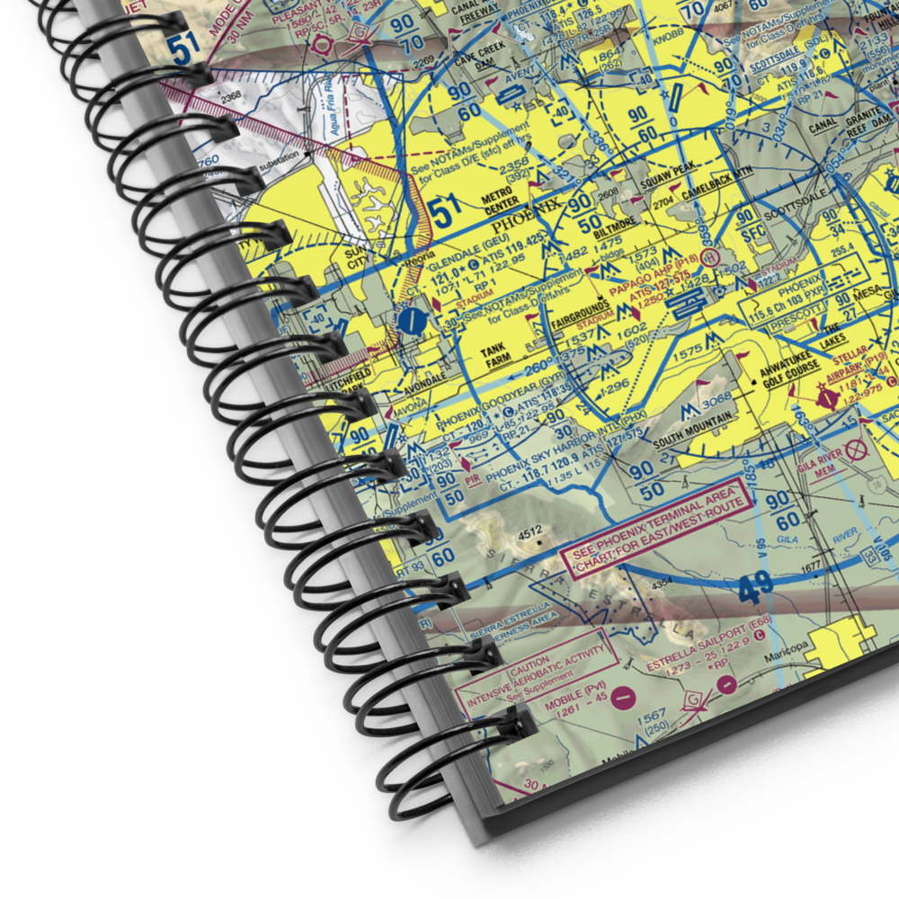 Sky Ranch At Carefree Airport (18AZ) VFR Sectional Notebook 