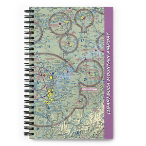 Buck Mountain Airport (18AR) VFR Sectional Notebook