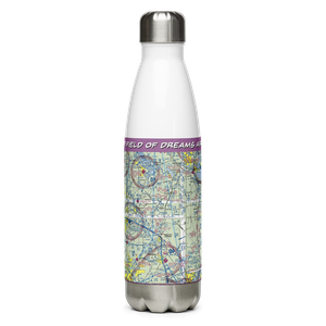 Field of Dreams Airport (FD59) VFR Sectional Water Bottle