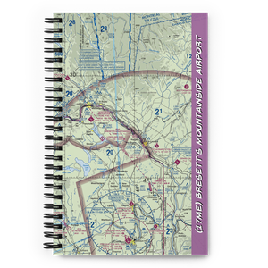 Bresett'S Mountainside Airport (17ME) VFR Sectional Notebook