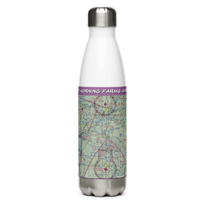 Horning Farms Airstrip (92OK) VFR Sectional Water Bottle