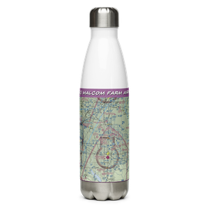 Malcom Farm Airport (OK91) VFR Sectional Water Bottle