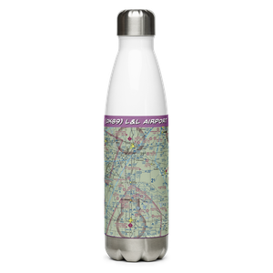 L&L Airport (OK89) VFR Sectional Water Bottle