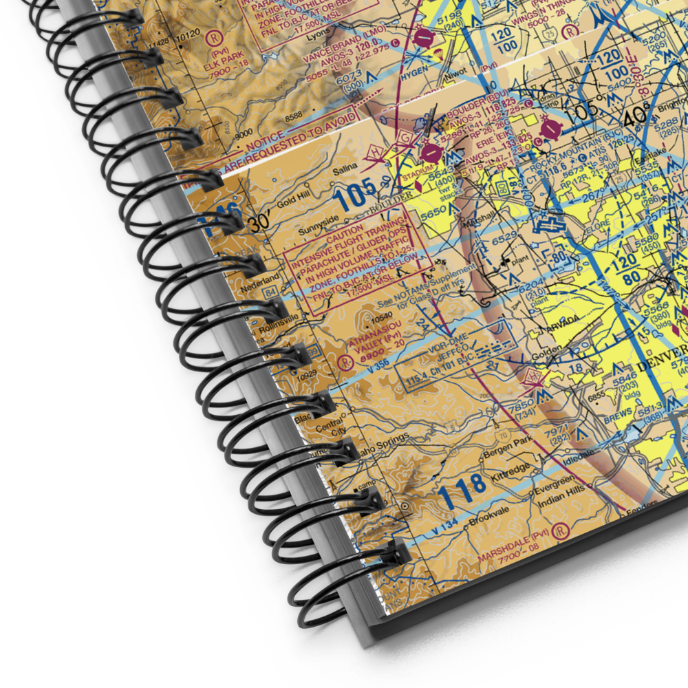 Skylane Ranch Airport (17CO) VFR Sectional Notebook 