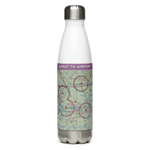TK Airport (3OK2) VFR Sectional Water Bottle