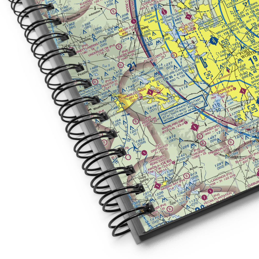 Propwash Airport (16X) VFR Sectional Notebook 