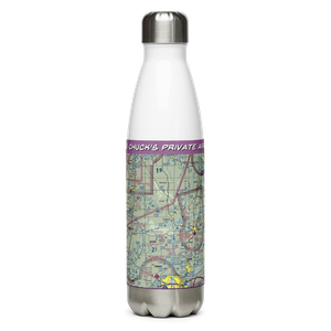 Chuck's Private Airstrip (4OK6) VFR Sectional Water Bottle