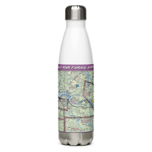 RNR Farms Airport (79WA) VFR Sectional Water Bottle