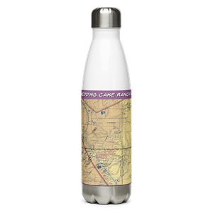 Wedding Cake Ranch Airport (NM14) VFR Sectional Water Bottle