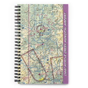 Myrtle Creek Municipal Airport (16S) VFR Sectional Notebook