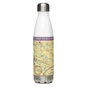 Rose Ranch Airport (XS06) VFR Sectional Water Bottle