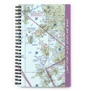 Port Alice Seaplane Base (16K) VFR Sectional Notebook