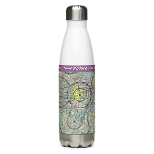 Twin Forks Airport (GA77) VFR Sectional Water Bottle