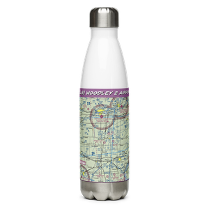 Woodley 2 Airport (5IL8) VFR Sectional Water Bottle
