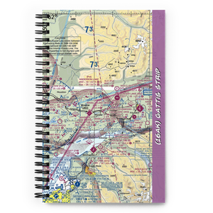 Gattis Strip (16AK) VFR Sectional Notebook