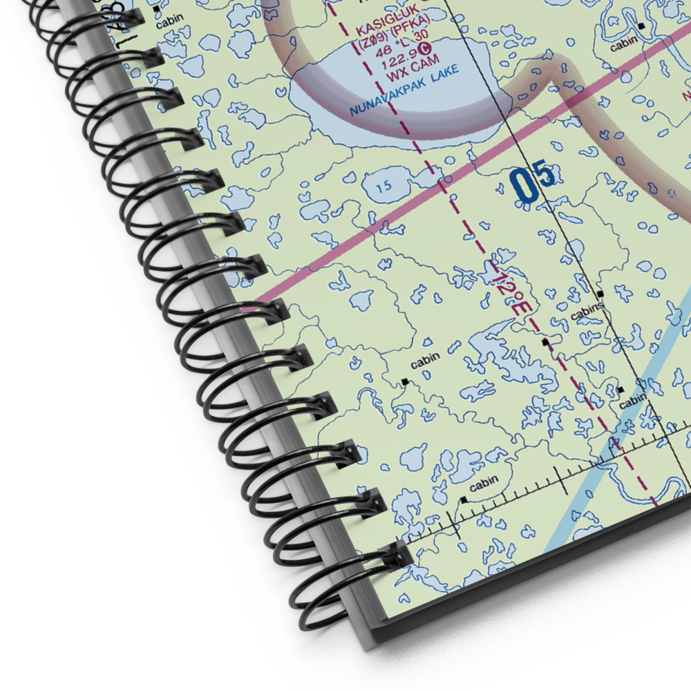 Nunapitchuk Airport (16A) VFR Sectional Notebook 