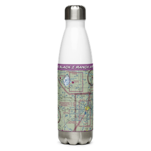 Black I Ranch Airport (8OK4) VFR Sectional Water Bottle