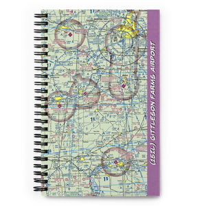 Gittleson Farms Airport (15IL) VFR Sectional Notebook