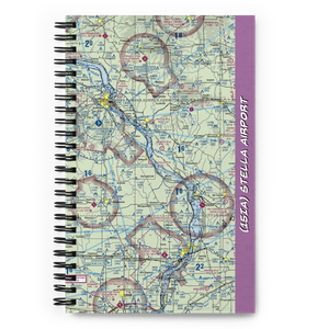 Stella Airport (15IA) VFR Sectional Notebook