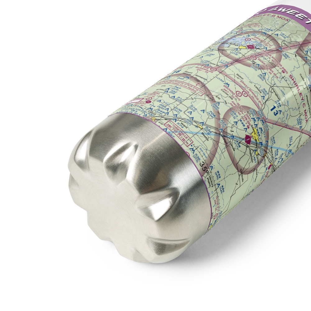 Sweet Springs Airport (35AR) VFR Sectional Water Bottle 