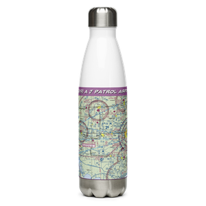 A J Patrol Airport (LS09) VFR Sectional Water Bottle