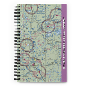 Lakewood Lodge Airport (14WS) VFR Sectional Notebook