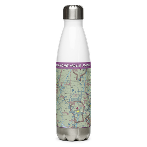 Comanche Hills Ranch Airport (71XS) VFR Sectional Water Bottle