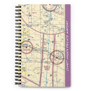 Hagen Private Airport (14ND) VFR Sectional Notebook