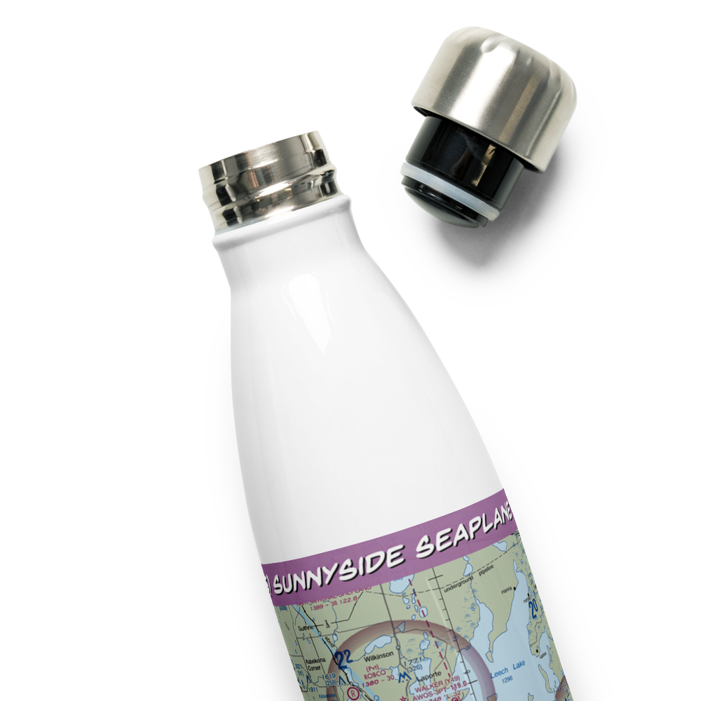 Sunnyside Seaplane Base (3MN5) VFR Sectional Water Bottle 