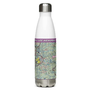 Bill Lee Memorial Airport (MO18) VFR Sectional Water Bottle
