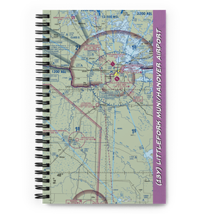 Littlefork Muni/Hanover Airport (13Y) VFR Sectional Notebook