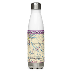 Don Brown Field (3OK6) VFR Sectional Water Bottle