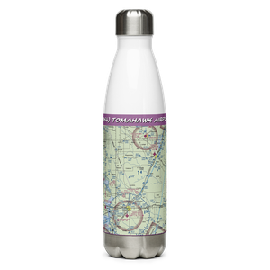 Tomahawk Airport (9OK4) VFR Sectional Water Bottle