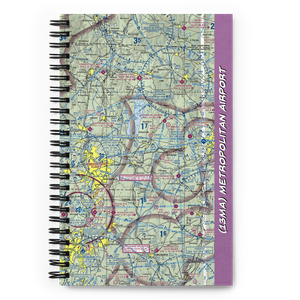 Metropolitan Airport (13MA) VFR Sectional Notebook