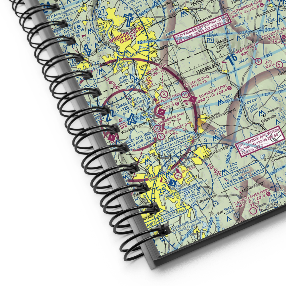 Metropolitan Airport (13MA) VFR Sectional Notebook 