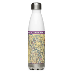 Dug Bar Airport (OR8) VFR Sectional Water Bottle