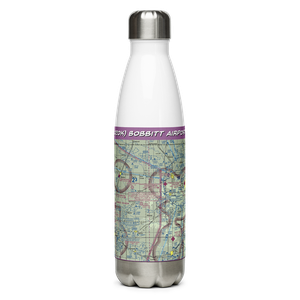 Bobbitt Airport (02OK) VFR Sectional Water Bottle