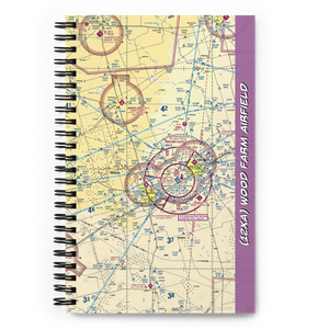 Wood Farm Airfield (12XA) VFR Sectional Notebook