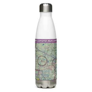 Coyote Run Airport (48OK) VFR Sectional Water Bottle
