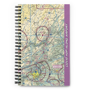 Hop-Along Airport (12VA) VFR Sectional Notebook