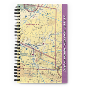 Monument Municipal Airport (12S) VFR Sectional Notebook